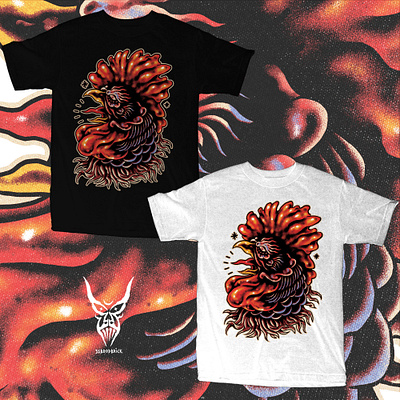 Available american tattoo apparel artwork band merch dark illustration design illustration merch merch design rooster rooster clothing rooster design sebrodbrick t shirt design tshirt design tshirtdesign tshirts