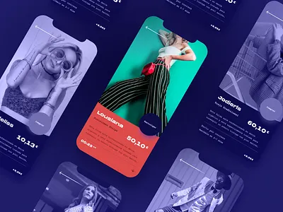 Celebids App app art direction celebrities design ecommerce ui ux