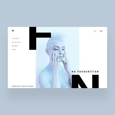 No Favourtism Ui Design Concept daily design design inspiration graphic design photography ui ui design uiux ux ux design web design