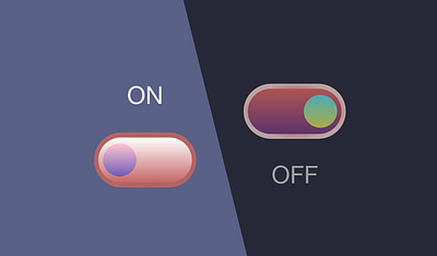 On/Off adobexd app button design minimal slider slider button ui ux uxdesign web