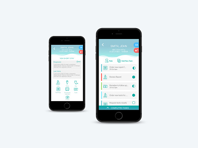 Hospital App app graphic design ui ux visual design