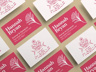 TriFlorals Logo & Branding brand design branding design graphic design illustration logo logo design typography