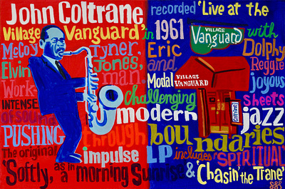 Coltrane at the Vanguard coltrane jazz legend music music player new york saxophone village vanguard