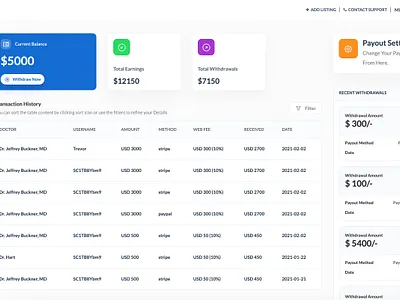 MedicalPro Wallet directory directory listing health medical app wordpress