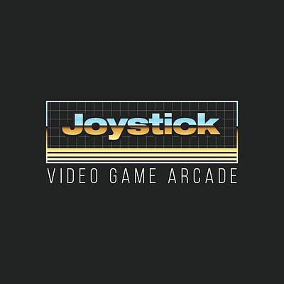 Video Game Arcade Logo arcade dailylogo dailylogochallenge day 50 logo vector videogame