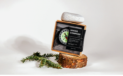 Dirt & Dusk adventure branding compass design hiking minimal outdoor outdoors