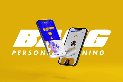 2021 | Bang Fitness Website Design app branding canada designer saigon toronto ui ux vietnam website design
