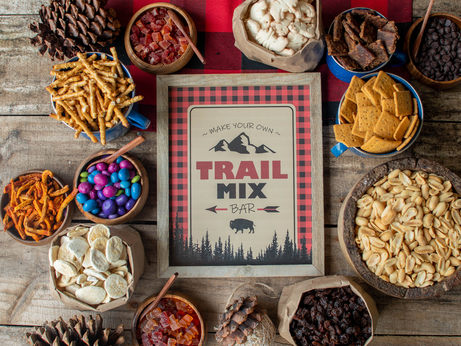 Trail Mix Bar Sign by Alexa Lehr | Black Feather Design on Dribbble trail-mix-bar-sign-by-alexa-lehr-black-feather-design-on-dribbble