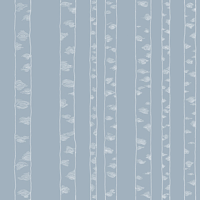 Birch Pattern backgrounds botanical drawing illustration patterns trees