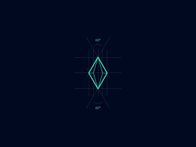 Transient Rocks — Logo Design branding diamond icon logo symbol