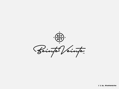 Beinte veinte Co. | Logo branding carlos narciso designer diseño gráfico dribbleweeklywarmup freelancer logo graphic design logo logo design logo design branding logo design concept logo designer logo designs logotype