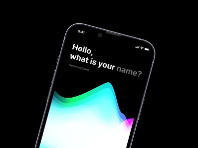Voice & Smart Assistant App ai app assistant clean dark design interface ios iphone mobile query request smart speak ui ux voice