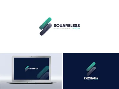 "Squareless" logo creative flat it logo logo minimal new logo s letter logo squareless logo tech logo
