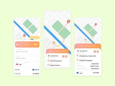 Package Delivery mobile app exploration app design design app illustration illustrator mobile mobile app design mobile design typography ui ux