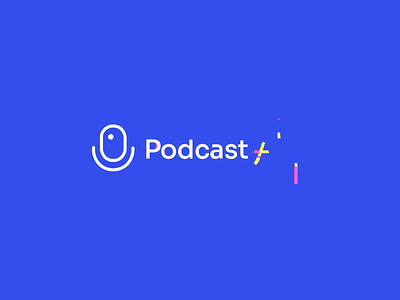 Podcast app animations after effects animation brand design eye listen logo logo animation loop motion podcast splash