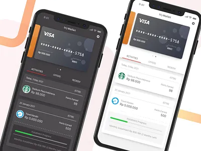 Credit Card Management banking credit card creditcard finance fintech app money