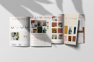 The Savannah Brand Kit brand kit branding