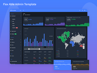 Flex Able - Bootstrap 4 Admin Template & UI Kit admin admin dashboard admin design admin panel admin template admin templates admin theme bootstrap bootstrap 4 bootstrap admin bootstrap template bootstrap4 branding dashboard ui design ui kit ui kit design ui kits uidesign ux design