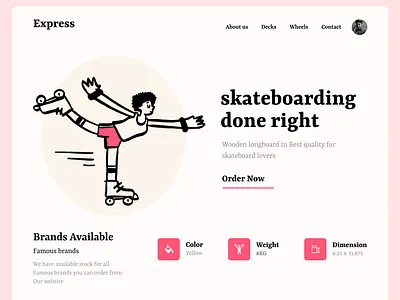 Practise shot - Figma figma landingpage prototype web
