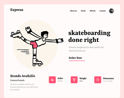 Practise shot - Figma figma landingpage prototype web