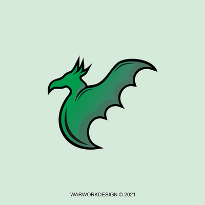 Dragon design logo logo design logodesign logotype vector