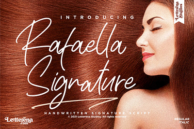 Rafaella Signature - Signature Script Font branding design font font design fonts icon illustration lettering logo script font typography