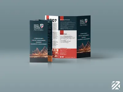 Tri Fold Flyer Design australia bangladesh branding design flyer design graphic design illustration illustrator minimal trifold brochure trifold brochure design vector