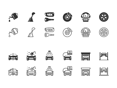 Car Repair Service Icon car icon repair svg