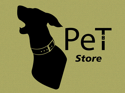 PET STORE LOGO branding ghariheydari illustration illustrator logo logo design milad milad ghariheydari pet shop store