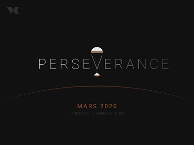 Perseverance Rover Landing Day art calligraphy design illustration logo mars mars2020 marsmission nasa perseverancerover typography