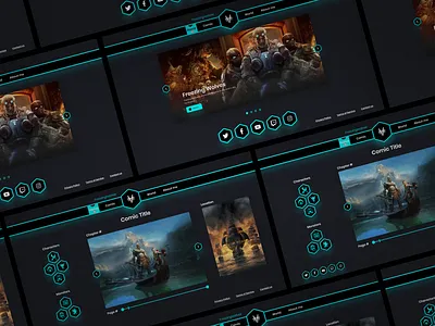 Web/App UI/UX (Freezing Wolves) app design interaction design minimal typography ui ui ux ui ux design ui web ux web