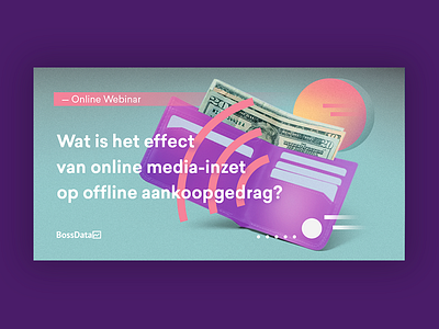 web banner for BossData banner bannerweb bossdata branding dark colors design ui web web banner