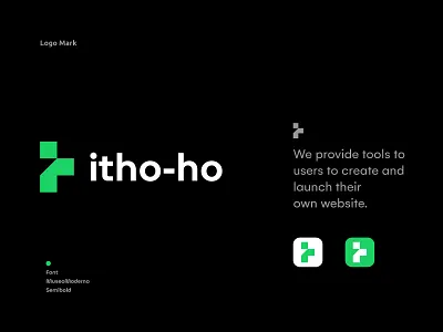 tech logo itho brand branding identity it logo letter logo logo logo design logodesign logos logotype minimalist logo modern logo symbol tech company tech logo technologies technology technology icon technology logo typography
