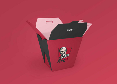 KFC Food Packaging Box Mockup download mockup mockup mockups psd