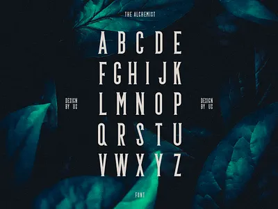 THE ALCHEMIST : typography design enigma font graphicdesign graphism graphisme graphiste mystery typeface typefaces typography