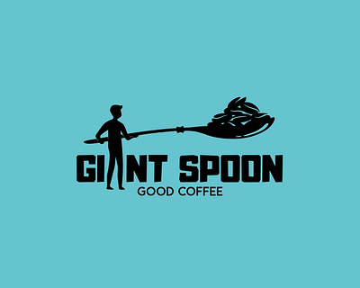 Spoon Coffee cafe logo design android app branding dashboard design illustration landing logo mobile ui ui design ux