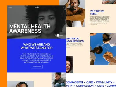 YMOB About us page branding contemporary design editorial flat idenity typography ui ui ux ui design uidesign ux design uxdesign web web design webdesign website website concept website design websites