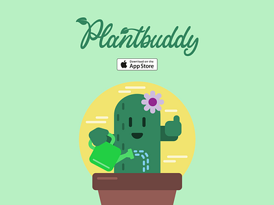 Plantbuddy App Icon / SPACE SQUAD app app design app development apple application cacti cactus cactus illustration graphic design graphicdesign illustration inspiration ios app ios app design logo logodesign plants plants app space squad