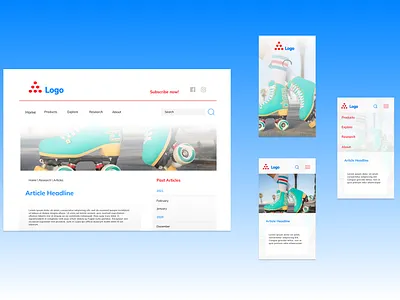 Desktop & App UI app design desktop layout web