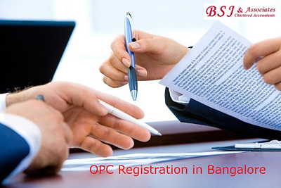 One Person Company Registration in Bangalore | BSJ & Associates