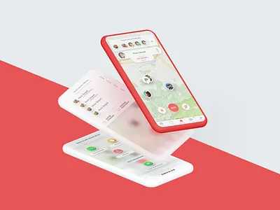 Liberty Rider - Throwback android app design interface ios mobile ui user ux