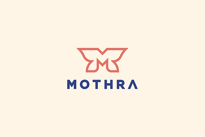 Mothra branding butterfly butterfly logo clothing brand design icon logo logo design mark moth moth logo women clothing