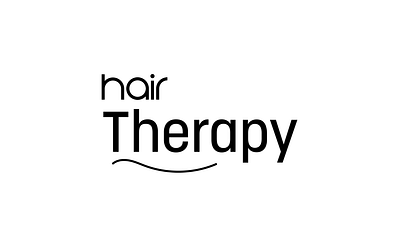 Hair Therapy Logo beauty beauty logo beauty product beauty salon brand design brand identity branding hiar logo logodesign salon salon logo therapy vector