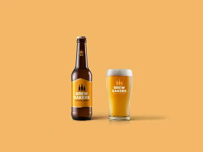 Brew Bakers Logo Design bar bar design beer label brand brand agency brand design brand designer brand identity branding branding design creative agency design agency food and drink logo logo design logo designer logodesign