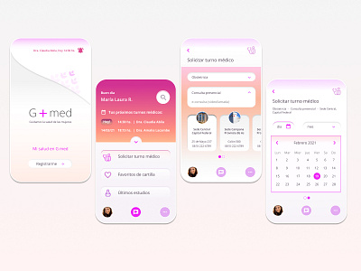 Health Care App appointment app health care app medical app uxdesign
