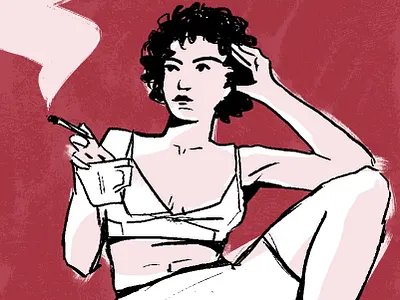 Girl colors draw girl girl character illustration photoshop