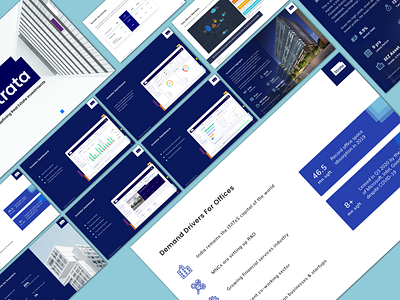 Pitch decks for Strata adobe xd design fin finance fintech investment layout pitch deck design pitch deck designer uiux