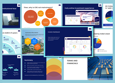 Investment pitch deck for Strata adobe xd branding design fin finance fintech investment layout pitch deck design pitch deck designer ui