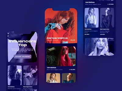 Celebids App app celebids colors gradient saturation ui ux