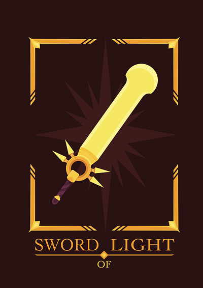 SWORD OF LIGHT design game gameart gamedev illustration indiegame indiegamedev ui vector